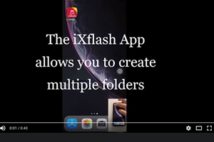 Open non-native iOS files on an iPhone or iPad through the iXflash App 