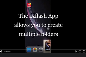 Open non-native iOS files on an iPhone or iPad through the iXflash App